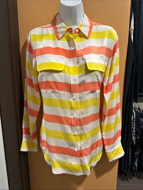 Equipment Women’s Silk Button Down Blouse
